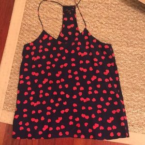 Tibi Classic Racerback Camisole, Silk